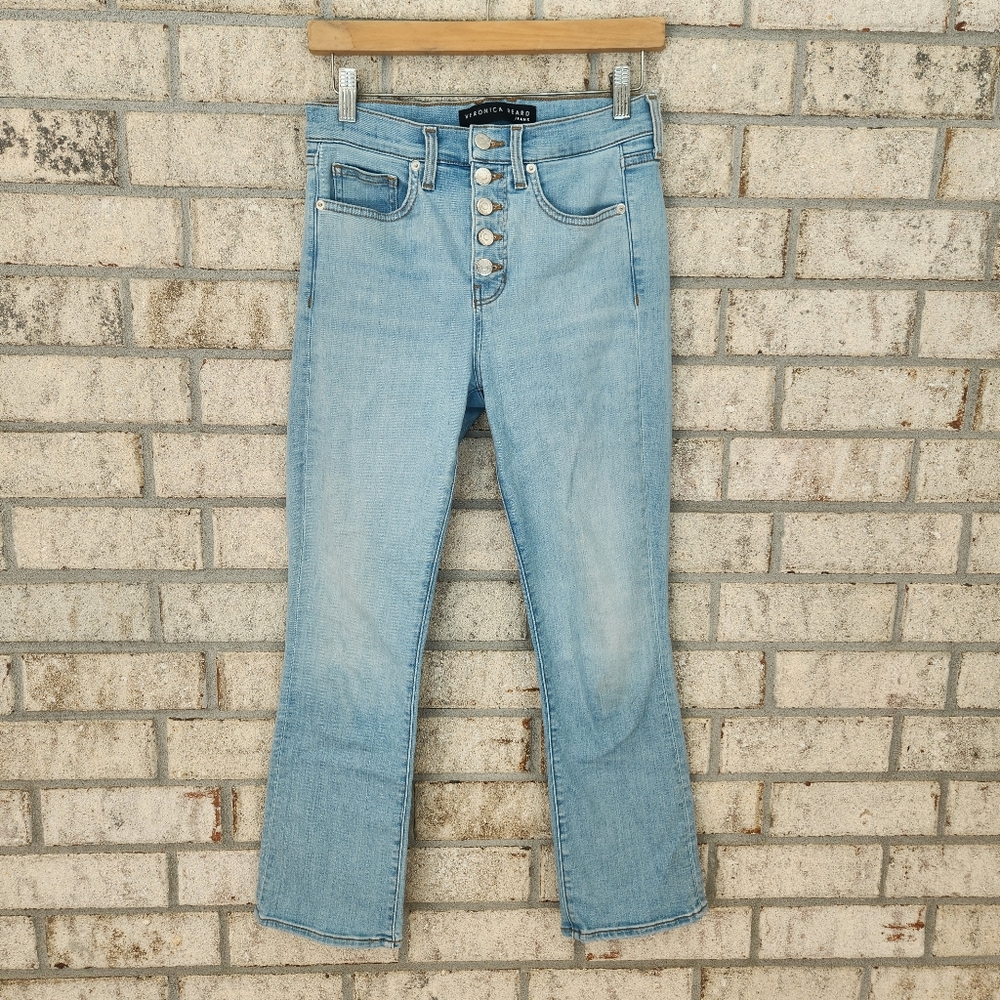 Veronica Beard Carolyn Baby Boot High Rise Jeans